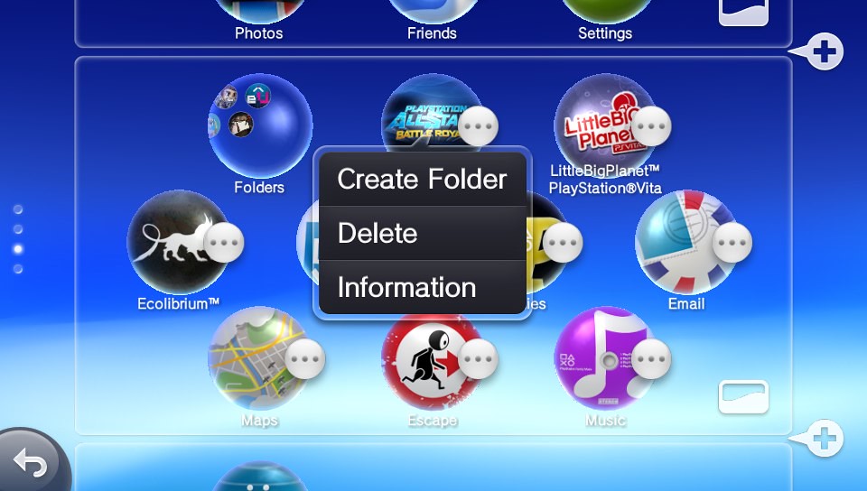 Версия 2.2 3. Программное обеспечение PLAYSTATION. PS Vita экран прошивки. Ecolibrium PS Vita.