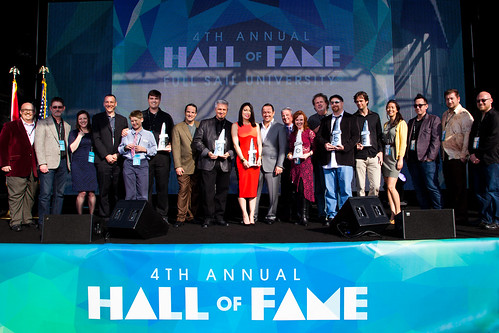 Hall of Fame Induction Ceremony: Current and Past Hall of Fame Inductees and Presenters
