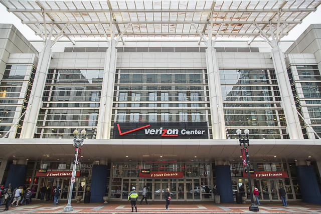 The Verizon Center Entrance