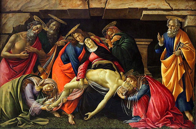 Botticelli, Lamentation of Christ