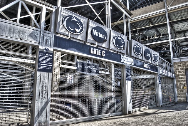 Gate C at Beaver Stadium at Penn State HDR