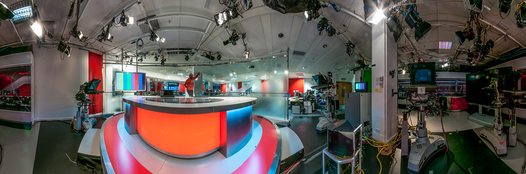 Studio N9 BBC Television Centre | 360 Degree Panorama | Nick Garrod ...
