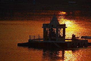Gwari Ghat on the river Narmada at Jabalpur, India
