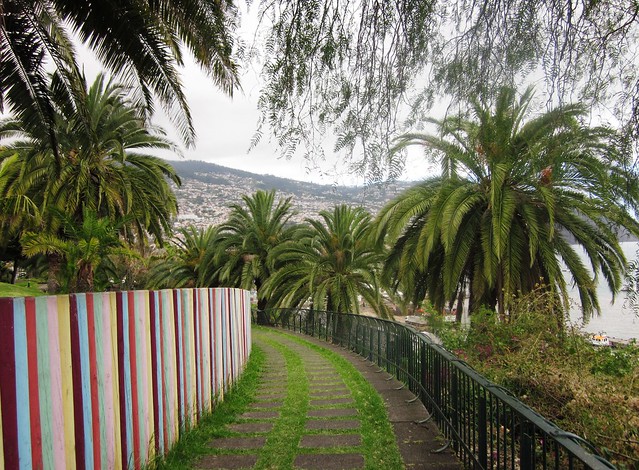 Path in Parque de Santa Caterina, Funchal