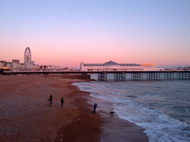 The magic hour in Brighton
