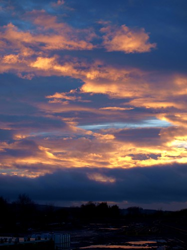 sunset sky clouds scotland industrial machinery coal ayrshire coaldepot quartasunset killoch