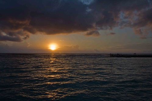 Caribbean by Lautal, sunrise mexico tulum iguana cancun rivieramaya caribbeansea kobo bahiaprincipeakumal mayanpiramids