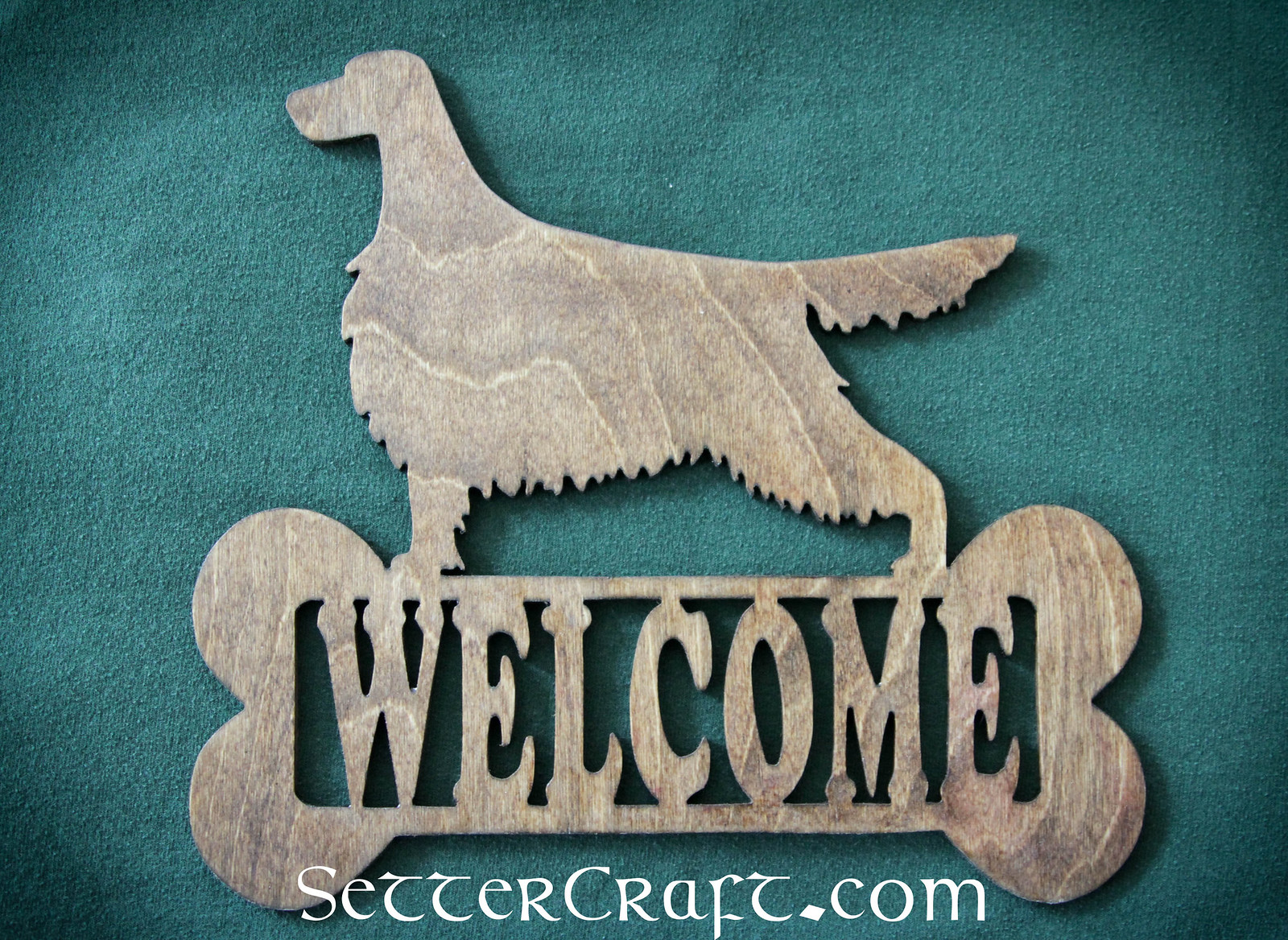 Setter Welcome Sign