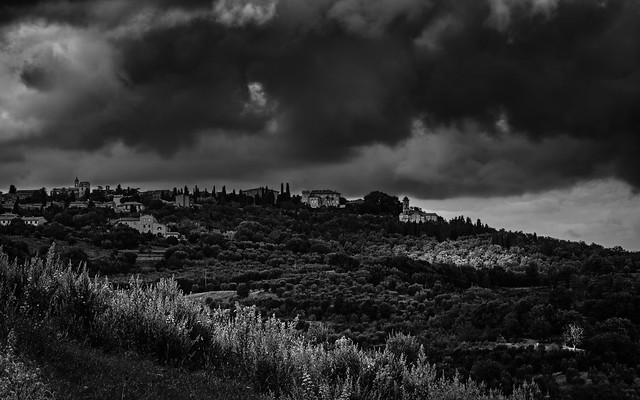Storm Clouds Over Tuscany
