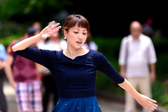 Performers in Ueno Park, Tokyo : 上野公園のパフォーマー