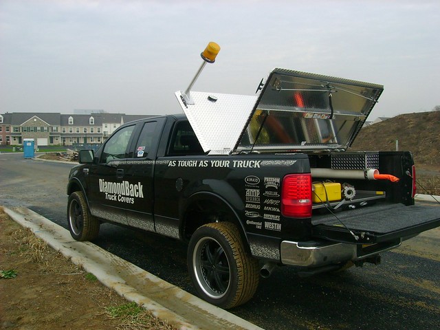 Company F-150 Decked Out As Surveyor's Rig
