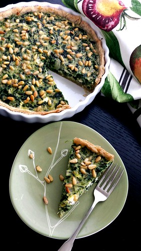 Pine Nut Spinach Tart | The Haute Table | Flickr