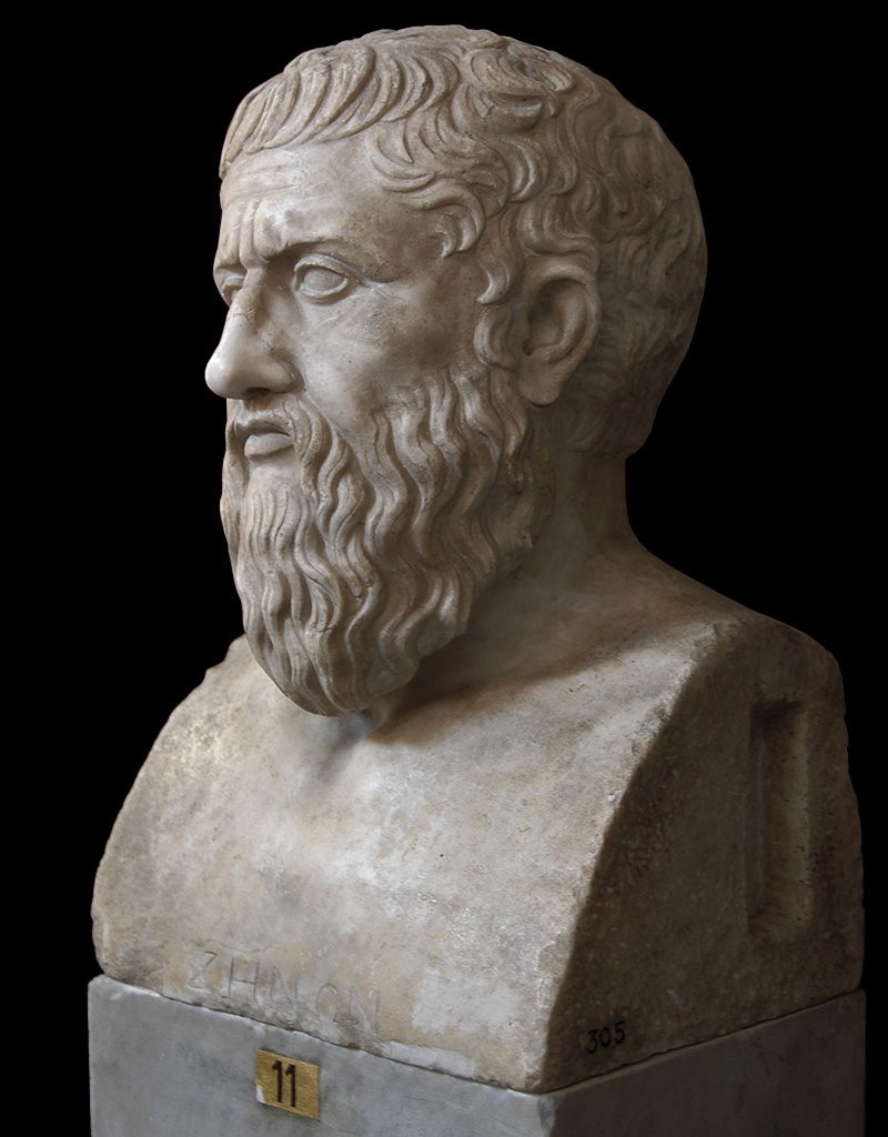 Herm of Plato. Vatican Museums, Pio-Clementine Museum.
