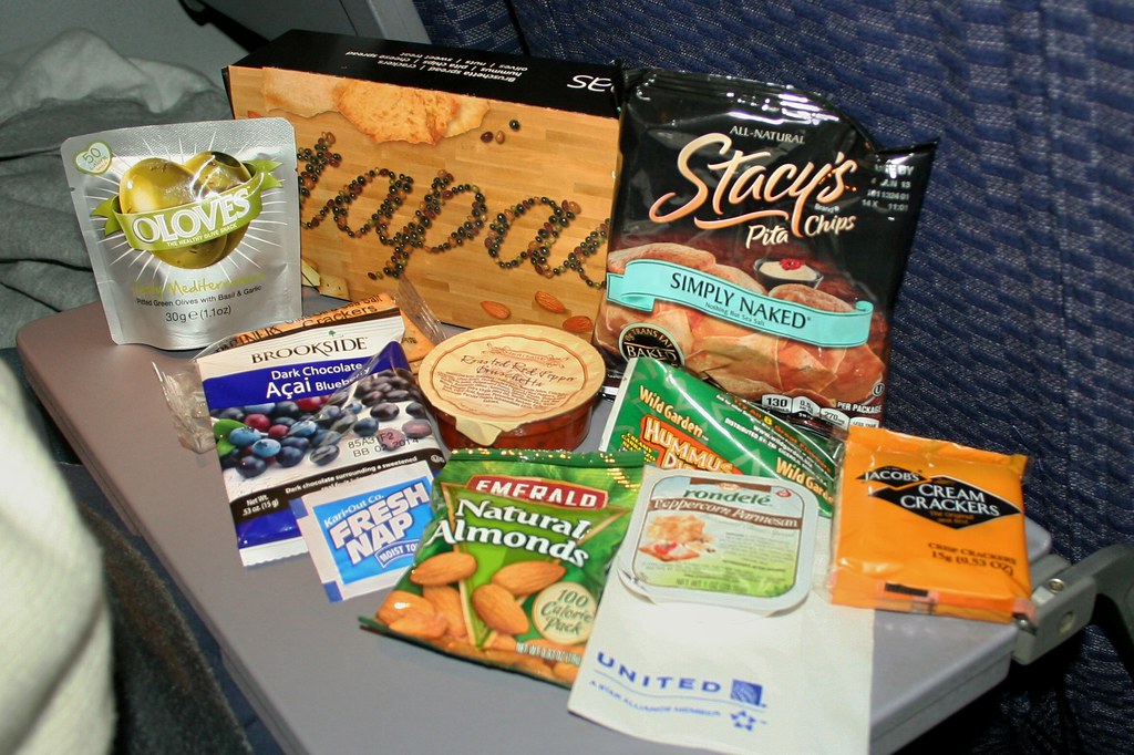 United Airlines Tapas Snack Box #foodie, John Lee