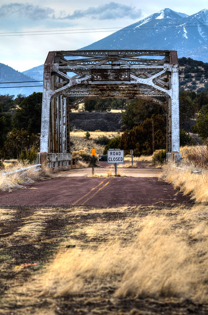 Old Route 66 bridge, Winona, Arizona