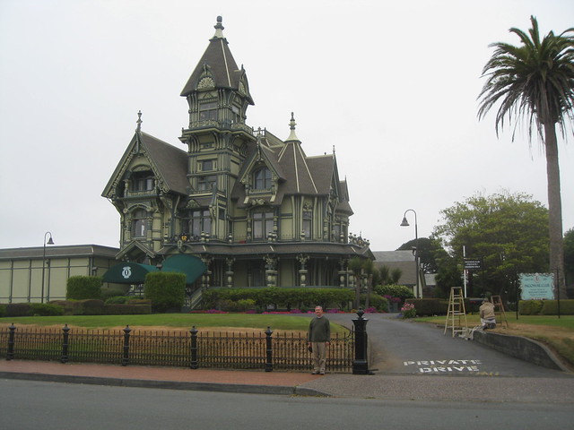 The Carson Mansion in Eureka, CA