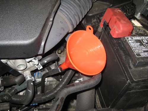 2010 Toyota Corolla with 2ZR-FE 1.8L I4 Engine & U341E Automatic Transmission - Changing ATF Fluid - Drain & Fill | by paul79uf