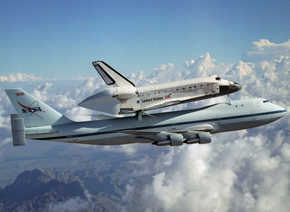 Shuttle One Launching the space shuttle | One of the Shuttle Carrier Air… | Flickr
