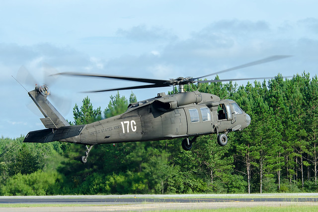 UH-60L from Ft. Rucker departing Florala