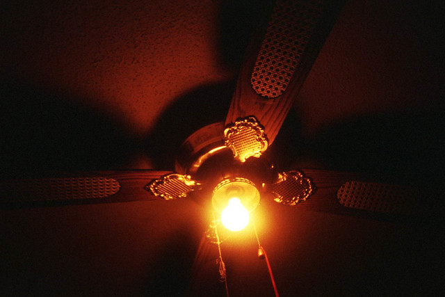 Ceiling Fan Shot with an LCA-+ Camera