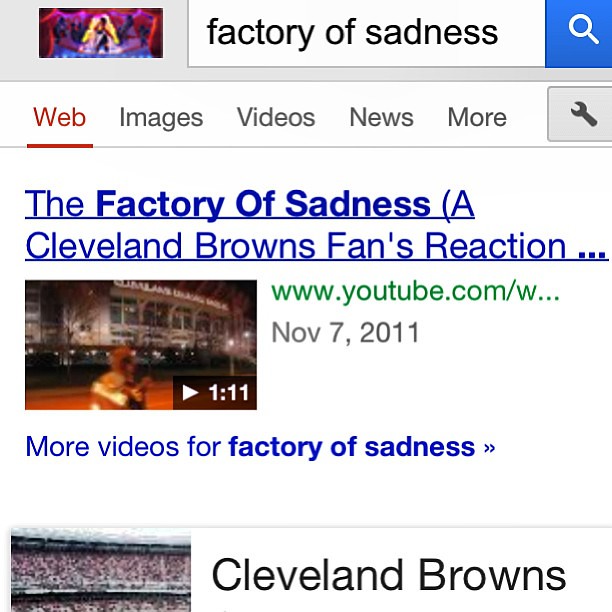 factory of sadness browns