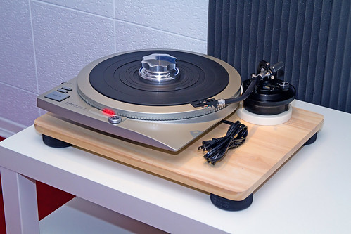 Technics SP-25 Plinth Mockup | Doing a fit test to see what … | Flickr