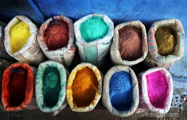 Dyes and Pigments of Morocco.