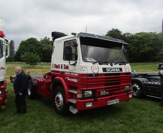 S Finch B555 PEH at Party on the Pitch truck show