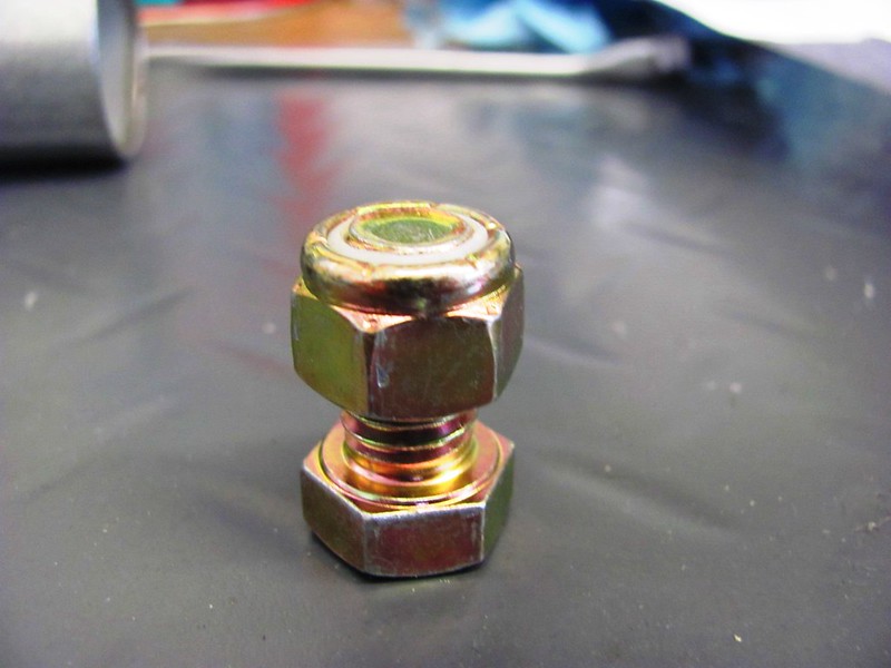 16 MM Bolt with Lock Nut-Faces Aligned