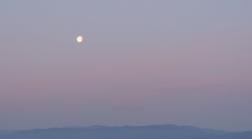 sky sunrise landscape vermont pastel gradient colchester moonset vt