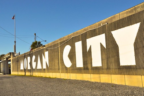 street travel usa wall la harbor us view letters scene seeing morgancity 摩根 “sight 路易斯安那州 路易斯安那