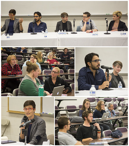 In Celebration of LGBTQ+ History Month, a Discussion Was Held Yesterday in Henkel Hall, Hester Auditorium