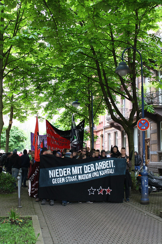Libertäre 1. Mai-Demonstration am 01.05.2013 in Freiburg