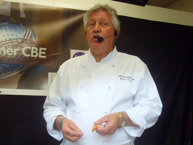 Chef Brian Turner cooking demo in Leeds - 2