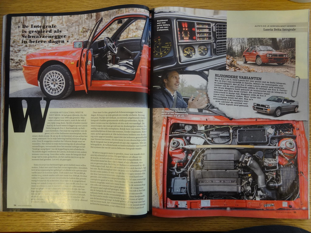 Lancia Delta HF Integrale uit Autovisie