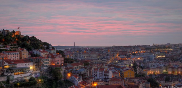 Lisboa in evning light