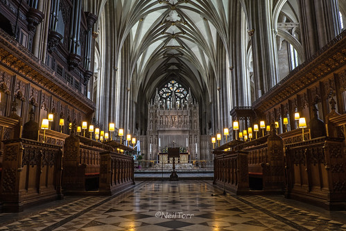 Bristol Cathedral Choir Stalls