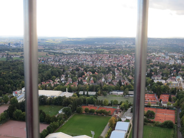 Views from Fernsehturm Stuttgart (TV Tower) - Stuttgart, Germany