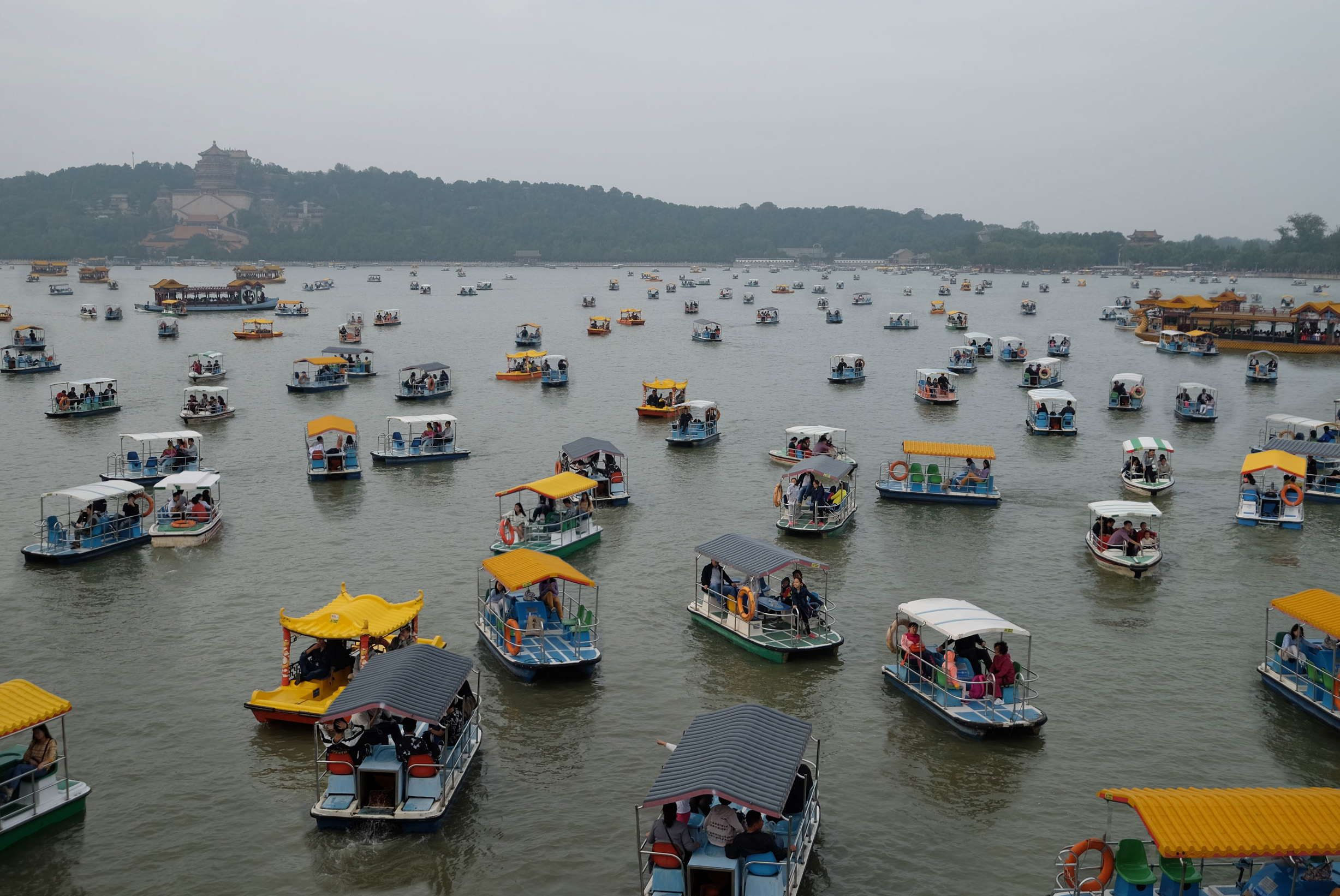 Boote auf dem Kunminghu