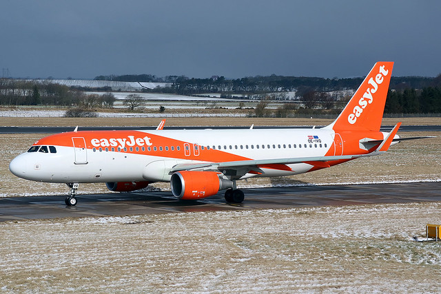 OE-IVQ EasyJet Airbus A320-214(WL) at Edinburgh on 18 March 2018