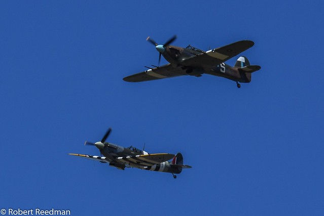 Spitfire And Hurricane