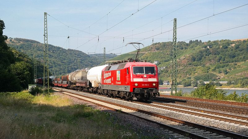 Innovativer Güterzug (Bingen > Minden)