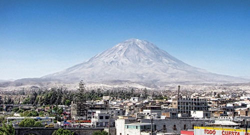 marcosgp arequipa volcan peruvian volcano panorama ciudad peru