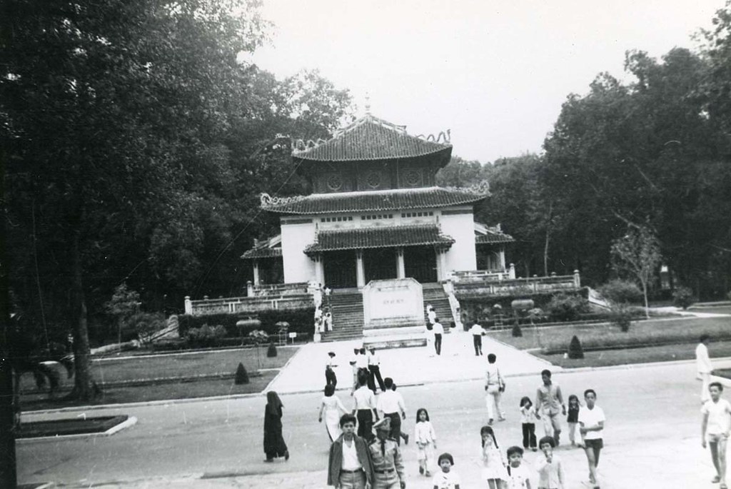 1962 Temple of Souvenir in Saigon Botanical Garden