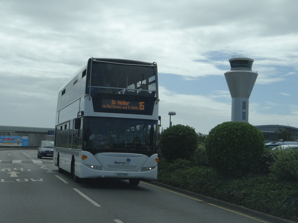 bus jersey airport to st helier