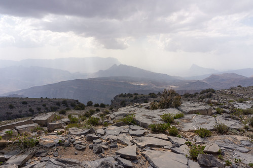mountain rain clouds landscape hiking summit oman jebelshams addakhiliyah