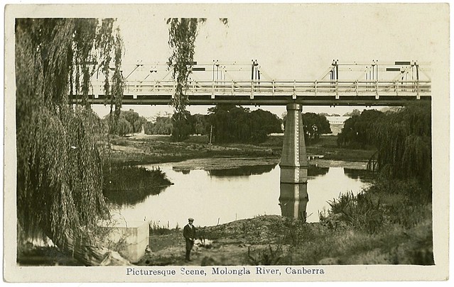 Bridge over the Molonglo River, Canberra, 1928