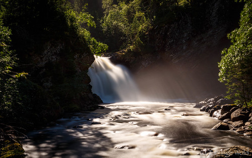 explore norway longexposure homla waterfall river nature water storfossen trondheim sunshine sørtrøndelag no