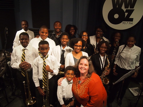 KIPP Believe College Prep Jazz Ensemble at WWOZ for Cuttin Class