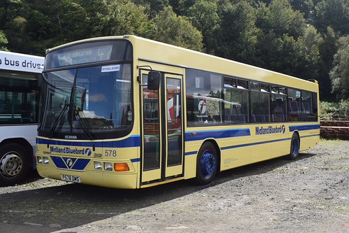 1996 Scania L113CRL/Wright Axcess-Ultralow DP47F - Midland Bluebird 578 | by jambox998